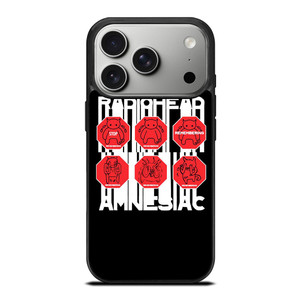 RADIOHEAD AMNESIAC LOGO iPhone 17 Pro Case Cover RADIOHEAD AMNESIAC LOGO iPhone 17 Pro Case Cover