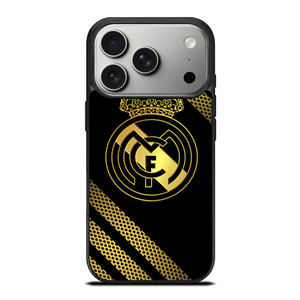 REAL MADRID GOLD NEW iPhone 17 Pro Case Cover