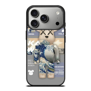 ROBOT BEAR MASA KAWS VOL 3 iPhone 17 Pro Case Cover ROBOT BEAR MASA KAWS VOL 3 iPhone 17 Pro Case Cover