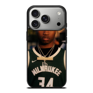 RODDY RICCH MILWAUKEE BASKETBALL JERSEY iPhone 17 Pro Case Cover RODDY RICCH MILWAUKEE BASKETBALL JERSEY iPhone 17 Pro Case Cover