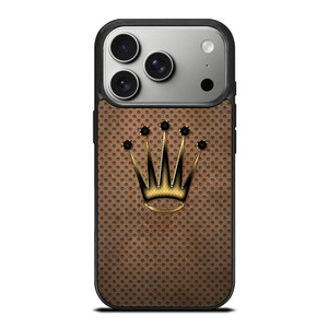ROLEX WATCH LOGO METAL iPhone 17 Pro Case Cover ROLEX WATCH LOGO METAL iPhone 17 Pro Case Cover