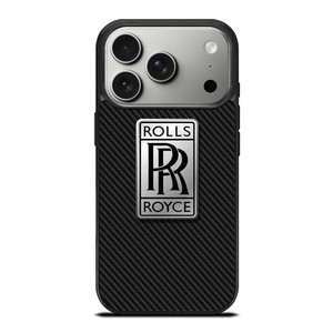 ROLLS ROYCE CAR LOGO CARBON iPhone 17 Pro Case Cover ROLLS ROYCE CAR LOGO CARBON iPhone 17 Pro Case Cover