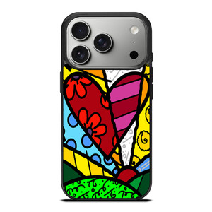 ROMERO BRITTO LOVE iPhone 17 Pro Case Cover ROMERO BRITTO LOVE iPhone 17 Pro Case Cover