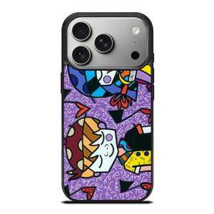ROMERO BRITTO iPhone 17 Pro Case Cover ROMERO BRITTO iPhone 17 Pro Case Cover