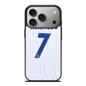 RONALDO CR7 JERSEY REAL MADRID iPhone 17 Pro Case Cover RONALDO CR7 JERSEY REAL MADRID iPhone 17 Pro Case Cover