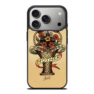 SAILOR JERRY FLOWER BOUQUET MOTHER iPhone 17 Pro Case Cover SAILOR JERRY FLOWER BOUQUET MOTHER iPhone 17 Pro Case Cover