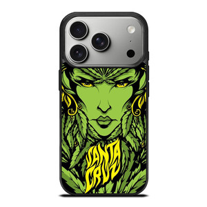 SANTA CRUZ SKATEBOARD LADY LEAFS iPhone 17 Pro Case Cover SANTA CRUZ SKATEBOARD LADY LEAFS iPhone 17 Pro Case Cover