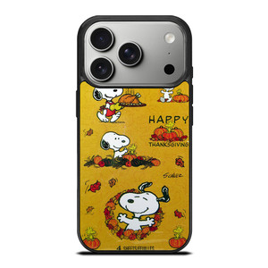 SNOOPY THE PEANUTS THANKSGIVING iPhone 17 Pro Case Cover SNOOPY THE PEANUTS THANKSGIVING iPhone 17 Pro Case Cover