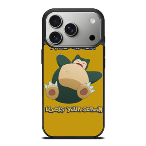 SNORLAX POKEMON iPhone 17 Pro Case Cover