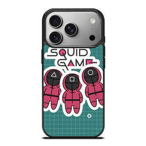 SQUID GAME GUARD KAWAII CUTE iPhone 17 Pro Case Cover SQUID GAME GUARD KAWAII CUTE iPhone 17 Pro Case Cover