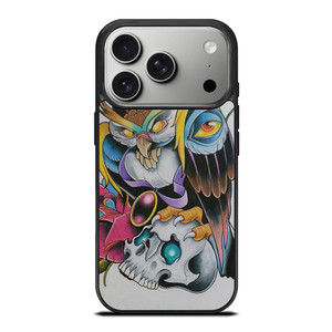 SUGAR SCHOOL OWL TATTOO iPhone 17 Pro Case Cover SUGAR SCHOOL OWL TATTOO iPhone 17 Pro Case Cover