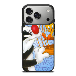 SYLVESTER AND TWEETY Looney Tunes iPhone 17 Pro Case Cover SYLVESTER AND TWEETY Looney Tunes iPhone 17 Pro Case Cover