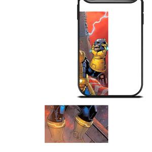 THANOS MARVEL CARTOON iPhone 17 Pro Case Cover THANOS MARVEL CARTOON iPhone 17 Pro Case Cover