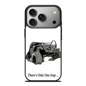 THERE'S ONLY ONE JEEP iPhone 17 Pro Case Cover THERE'S ONLY ONE JEEP iPhone 17 Pro Case Cover