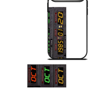 TIME CIRCUITS BACK TO THE FUTURE iPhone 17 Pro Case Cover TIME CIRCUITS BACK TO THE FUTURE iPhone 17 Pro Case Cover