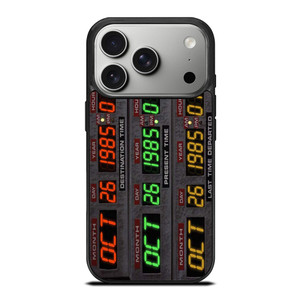 TIME CIRCUITS BACK TO THE FUTURE iPhone 17 Pro Case Cover