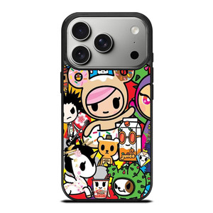 TOKIDOKI DONUTELLA AND FRIEND iPhone 17 Pro Case Cover TOKIDOKI DONUTELLA AND FRIEND iPhone 17 Pro Case Cover