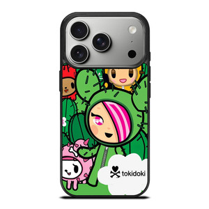 TOKIDOKI DONUTELLA CACTUS FRIENDS iPhone 17 Pro Case Cover