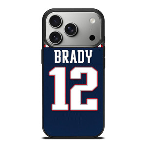 TOM BRADY NEW ENGLAND PATRIOTS 12 JERSEY iPhone 17 Pro Case Cover TOM BRADY NEW ENGLAND PATRIOTS 12 JERSEY iPhone 17 Pro Case Cover