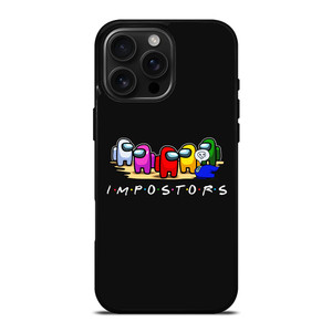 AMONG US IMPOSTORS FRIENDS ICON iPhone 16 Pro Max Case Cover AMONG US IMPOSTORS FRIENDS ICON iPhone 16 Pro Max Case Cover