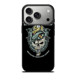 US ARMY SPECIAL FORCES LOGO SKULL iPhone 17 Pro Case Cover US ARMY SPECIAL FORCES LOGO SKULL iPhone 17 Pro Case Cover