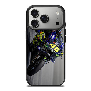 VALENTINO ROSSI THE DOCTOR 46 YAMAHA iPhone 17 Pro Case Cover VALENTINO ROSSI THE DOCTOR 46 YAMAHA iPhone 17 Pro Case Cover