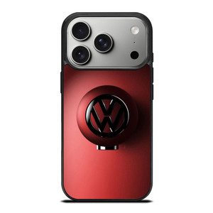 VW VOLKSWAGEN CAR LOGO RED iPhone 17 Pro Case Cover VW VOLKSWAGEN CAR LOGO RED iPhone 17 Pro Case Cover