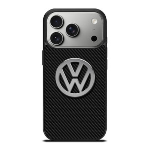VW VOLKSWAGEN METAL CARBON LOGO iPhone 17 Pro Case Cover VW VOLKSWAGEN METAL CARBON LOGO iPhone 17 Pro Case Cover