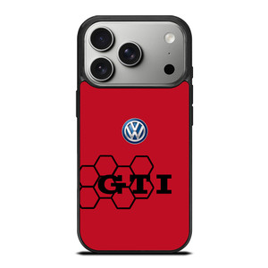 VW VOLKSWAGEN RED HONEYCOMB iPhone 17 Pro Case Cover VW VOLKSWAGEN RED HONEYCOMB iPhone 17 Pro Case Cover