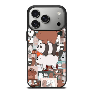 WE BARE BEARS COLLAGE iPhone 17 Pro Case Cover WE BARE BEARS COLLAGE iPhone 17 Pro Case Cover