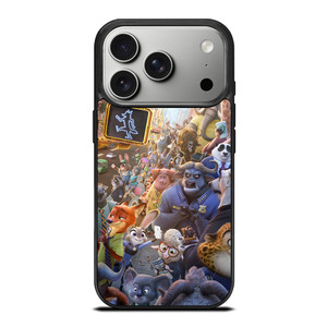 ZOOTOPIA CHARACTERS Disney iPhone 17 Pro Case Cover