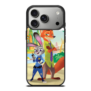 ZOOTOPIA JUDY AND NICK Disney iPhone 17 Pro Case Cover ZOOTOPIA JUDY AND NICK Disney iPhone 17 Pro Case Cover