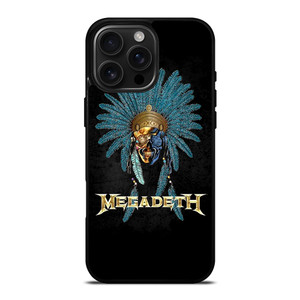 MEGADETH INDIAN LOGO iPhone 16 Pro Max Case Cover MEGADETH INDIAN LOGO iPhone 16 Pro Max Case Cover