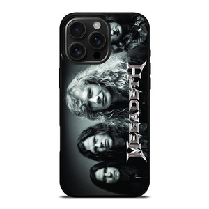 MEGADETH iPhone 16 Pro Max Case Cover MEGADETH iPhone 16 Pro Max Case Cover