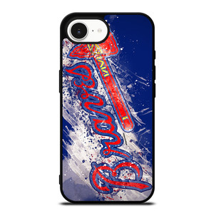 ATLANTA BRAVES ART LOGO iPhone 16e Case Cover