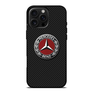 MERCEDES BENZ CLASSIC LOGO CARBON iPhone 16 Pro Max Case Cover MERCEDES BENZ CLASSIC LOGO CARBON iPhone 16 Pro Max Case Cover