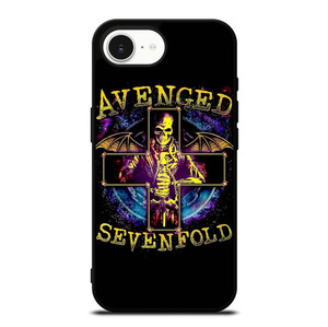 AVENGED SEVENFOLD BAND LOGO SKULL iPhone 16e Case Cover AVENGED SEVENFOLD BAND LOGO SKULL iPhone 16e Case Cover