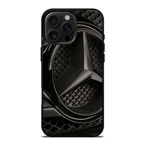 MERCEDES BENZ LOGO BLACK EMBLEM iPhone 16 Pro Max Case Cover MERCEDES BENZ LOGO BLACK EMBLEM iPhone 16 Pro Max Case Cover