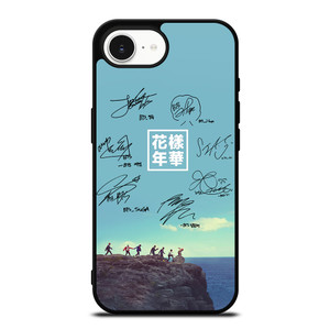 BANGTAN BOYS BTS SIGNATURE 2 iPhone 16e Case Cover BANGTAN BOYS BTS SIGNATURE 2 iPhone 16e Case Cover