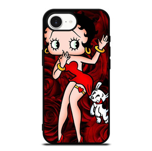 BETTY BOOP AND DOG iPhone 16e Case Cover