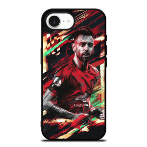 BRUNO FERNANDES MANCHESTER UNITED iPhone 16e Case Cover BRUNO FERNANDES MANCHESTER UNITED iPhone 16e Case Cover