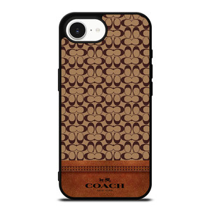 COACH NEW YORK LOGO BROWN ICON iPhone 16e Case Cover COACH NEW YORK LOGO BROWN ICON iPhone 16e Case Cover