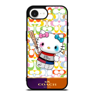 COACH NEW YORK LOGO HELLO KITTY HARLEY QUINN iPhone 16e Case Cover COACH NEW YORK LOGO HELLO KITTY HARLEY QUINN iPhone 16e Case Cover