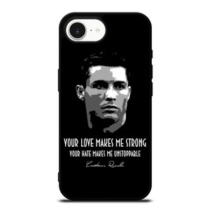 CRISTIANO RONALDO CR7 QUOTE iPhone 16e Case Cover CRISTIANO RONALDO CR7 QUOTE iPhone 16e Case Cover