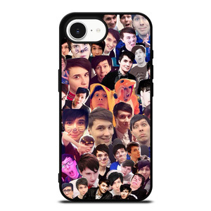 DAN AND PHIL COLLAGE iPhone 16e Case Cover DAN AND PHIL COLLAGE iPhone 16e Case Cover
