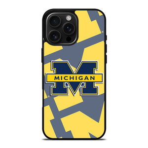 MICHIGAN WOLVERINES LOGO iPhone 16 Pro Max Case Cover MICHIGAN WOLVERINES LOGO iPhone 16 Pro Max Case Cover
