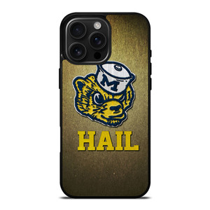 MICHIGAN WOLVERINES MASCOT iPhone 16 Pro Max Case Cover MICHIGAN WOLVERINES MASCOT iPhone 16 Pro Max Case Cover