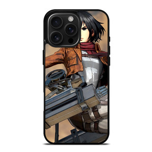 MIKASA ACKERMAN ATTACK ON TITAN iPhone 16 Pro Max Case Cover MIKASA ACKERMAN ATTACK ON TITAN iPhone 16 Pro Max Case Cover