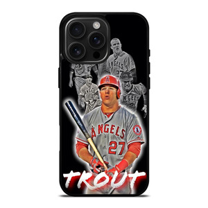 MIKE TROUT BASEBALL iPhone 16 Pro Max Case Cover MIKE TROUT BASEBALL iPhone 16 Pro Max Case Cover