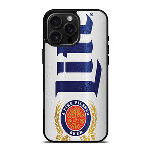 MILLER LITE BEER FINE PILSNER iPhone 16 Pro Max Case Cover MILLER LITE BEER FINE PILSNER iPhone 16 Pro Max Case Cover